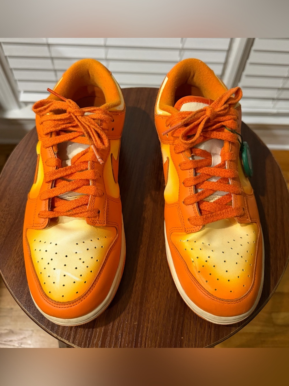 Used Nike Dunk Low "Magma Orange Sneakers Size 10 🧡🧡